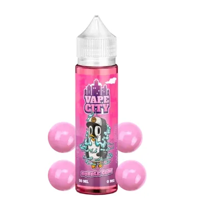 Bubble Gum 50ml (0mg) - Vape City
