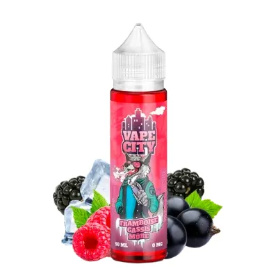 Framboise Cassis Mûre 50ml (0mg) - Vape City