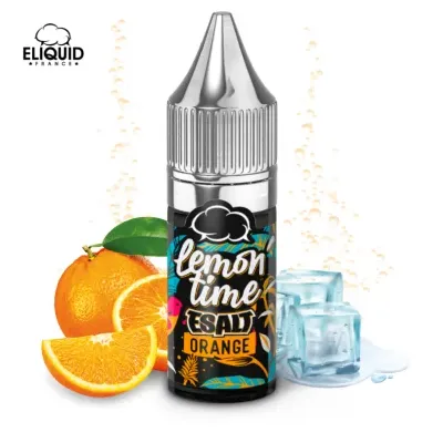 Orange ESALT 10ml (10mg) - Lemon Time by Eliquid France