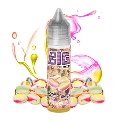 Bonbon arlequin 50 ml (0mg) - Big juice