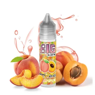 Pêche abricot 50 ml (0mg) - Big juice