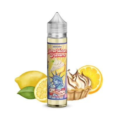 Lemon Meringue Pie 50ml (0mg) - American Dream by Savourea