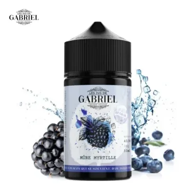 Mure & Myrtille Glacées 50ml (0mg) - Jus Gabriel