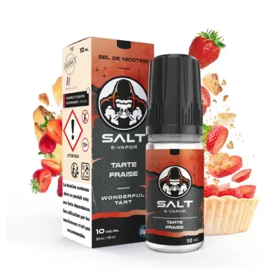 Wonderful Tart Fraise 10ml (10mg) - Salt E-Vapor by Le French Liquide