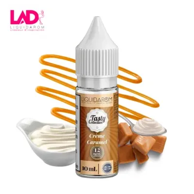 Crème Caramel 10ml (6mg) - Tasty by Liquidarom