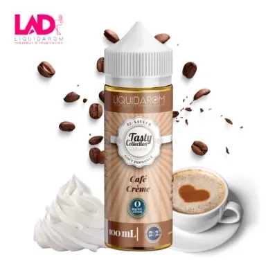 Café Crème 100ml (0mg) - Tasty by Liquidarom
