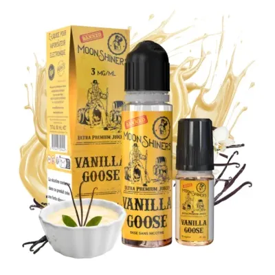 Vanilla Goose 60ml Easy2Shake (6mg) - Moon shiners by Le French Liquide