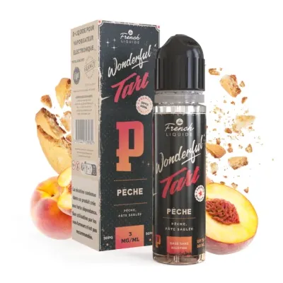 Pêche 60ml (3mg) - Wonderful Tart by Le French Liquide