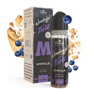 Myrtille 60ml (3mg) - Wonderful Tart by Le French Liquide