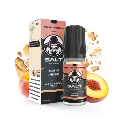 Wonderful Tart Pêche 10ml (10mg) - Salt E-Vapor by Le French Liquide