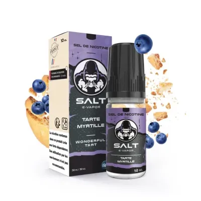 Wonderful Tart Myrtille 10ml (10mg) - Salt E-Vapor by Le French Liquide