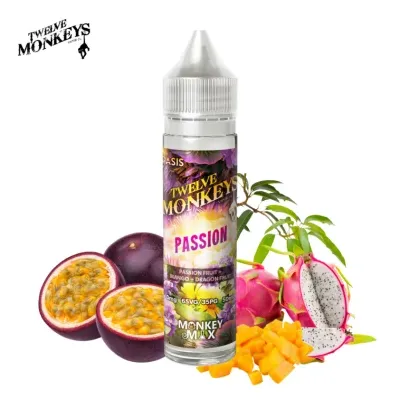 Passion 50ml (0mg) - Oasis by 12 Monkeys