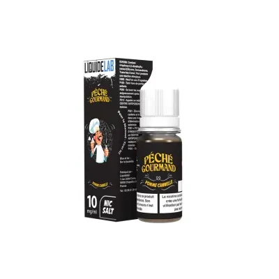 Pomme Cannelle Salt 10ml Péché Gourmand (Nicotine:20 mg/ml) - O'J Lab