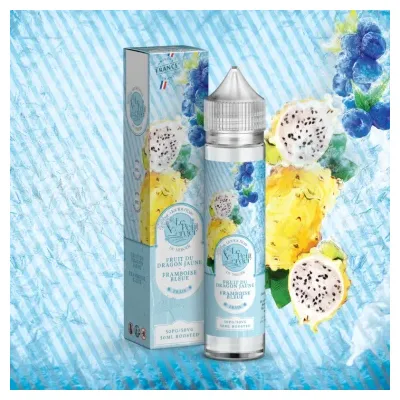Fruit du Dragon Jaune Framboise Bleue 50ml (0mg) - Le Petit Verger Frais by Savourea