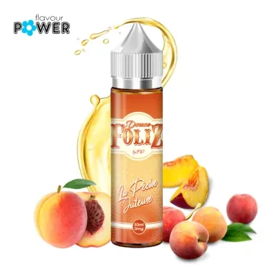 La Pêche Juteuse 50ml (0mg) - Douce Foliz by Flavour Power
