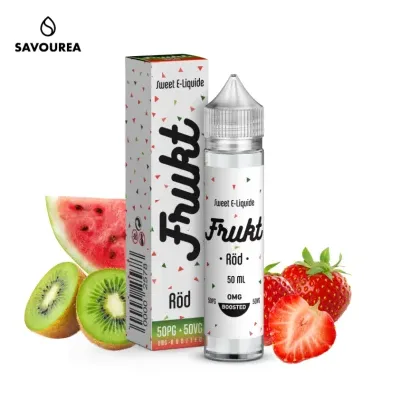 Röd 50ml (0mg) - Frukt by Savourea