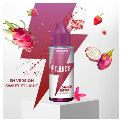 Dragon Energy 100ml (Light) - TJuice New collection