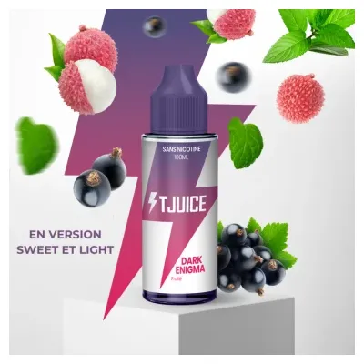 Dark Enigma 100ml (Light) - TJuice New collection