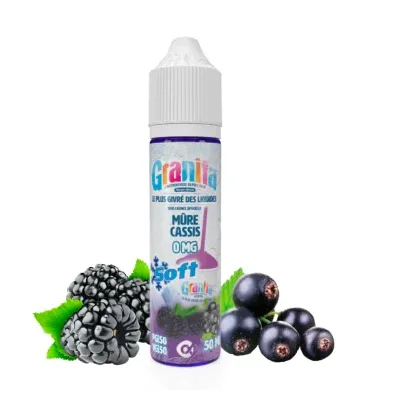 Mure cassis Soft 50ml (0mg) - Granita