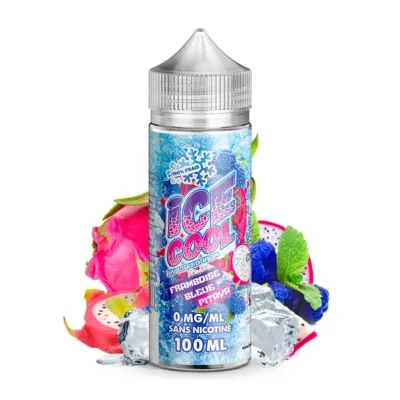 Framboise Bleue Pitaya 100ml (0mg) - Ice cool by Liquidarom