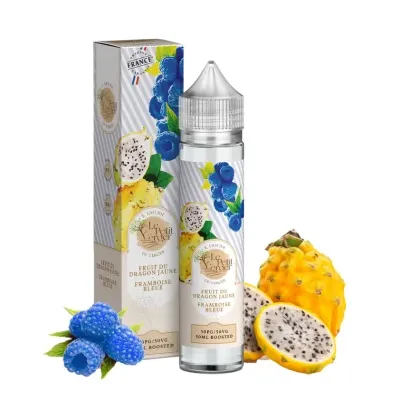 Fruit du dragon Jaune Framboise Bleue 50ml (0mg) - Le Petit Verger by Savourea