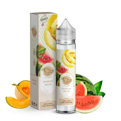 Pastèque Melon 50ml (0mg) - Le Petit Verger by Savourea