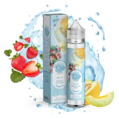 Melon Fraise des Bois frais 50ml (0mg) - Le Petit Verger by Savourea
