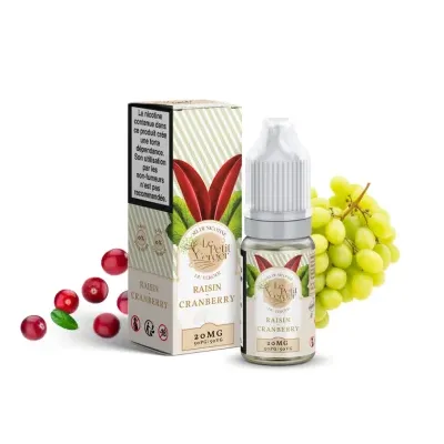 Raisin Cranberry 10ml Nic Salt (20mg) - Le Petit Verger By Savourea