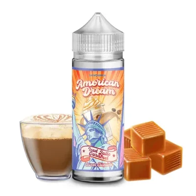 Iced Latte Caramel 100ml (0mg) - American Dream by Savourea