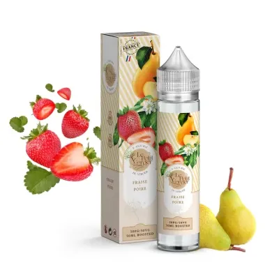 Fraise Poire 50ml (0mg) - Le Petit Verger by Savourea