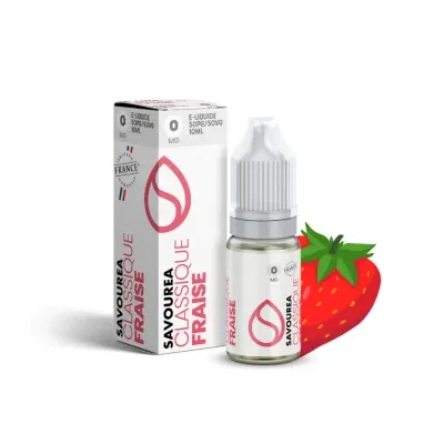 Fraise 10ml (12mg) - Classic Savourea