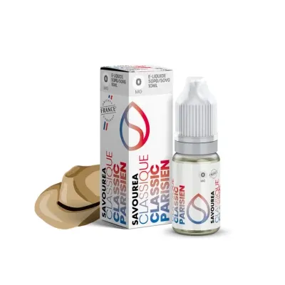 Classic Parisien 10ml (0mg) - Classic Savourea