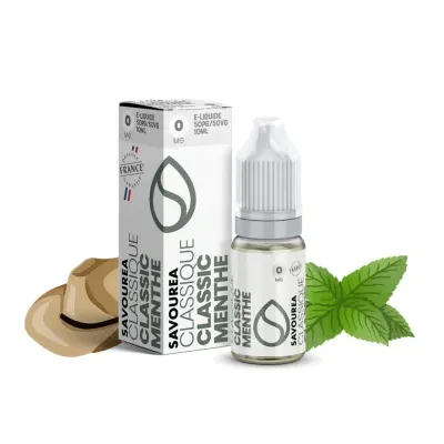 Classic Menthe 10ml (3mg) - Classic Savourea