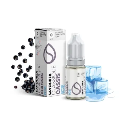 Cassis Ice 10ml (12mg) - Classic Savourea