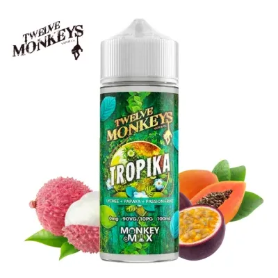 Tropika 100ml (0mg) - 12 Monkeys