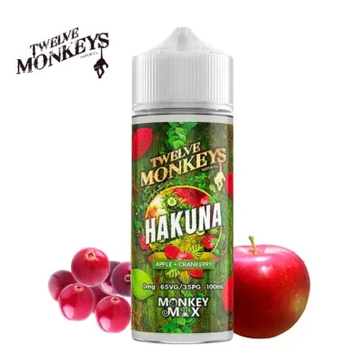 Hakuna 100ml (0mg) - 12 Monkeys