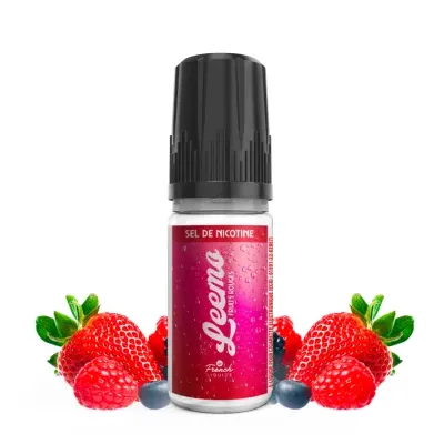 Leemo : Fruits Rouges sel de nicotine 10ml (10mg) - Le French Liquide