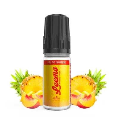 Ananas Pêche sel de nicotine 10ml (10mg) - Leemo by Le French Liquide