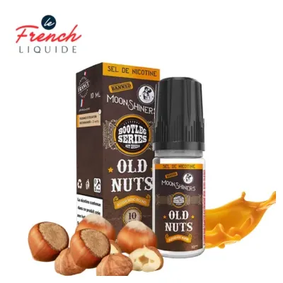 Moon Shiners : Old Nuts Nic Salt 10ml (10mg) - Le French Liquide