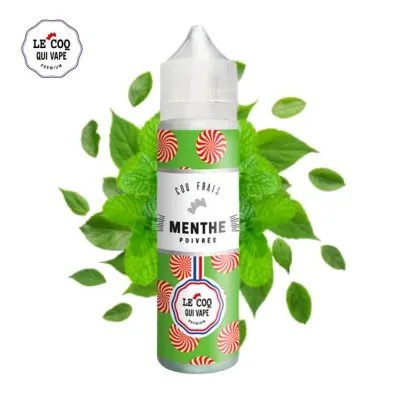 Menthe Poivrée 50ml (0mg) - Le Coq qui Vape