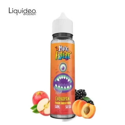 Chenapan Pomme Abricot Mûre 50ml (0mg) - Multifreeze by Liquideo