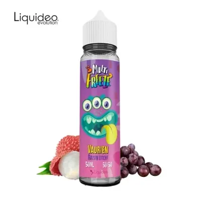 Vaurien Raisin Litchi 50ml (0mg) - Multifreeze by Liquideo
