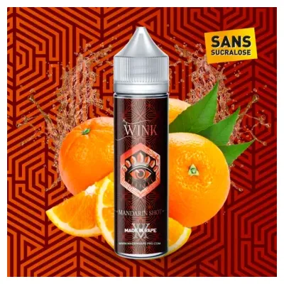 Madarin Shot 50ml (0mg) - Wink by Made in Vape