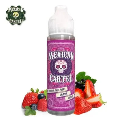 Fruits des Bois Fraise Cassis 50ml (0mg) - Mexican Cartel