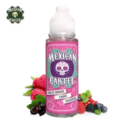 Fruits Rouges Cassis Framboise 100ml (0mg) - Mexican Cartel
