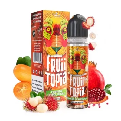 Ramboutan Grenade Kumquat 60ml (6mg) - Fruiitopia by Le French Liquide