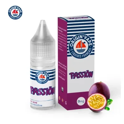 Passion 10ml (Boite de 10) (6mg) - Origin'vape