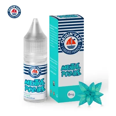 Menthe Polaire 10ml (Boite de 10) (12mg) - Origin'vape