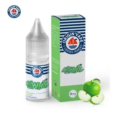 Pomme 10ml (Boite de 10) (3mg) - Origin'vape