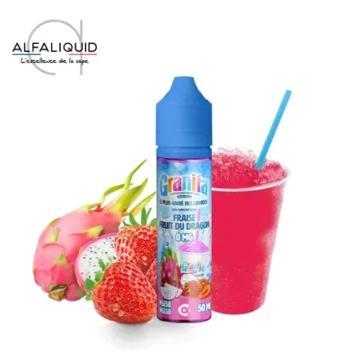 Fraise Fruits du Dragon 50ml (0mg) - Granita
